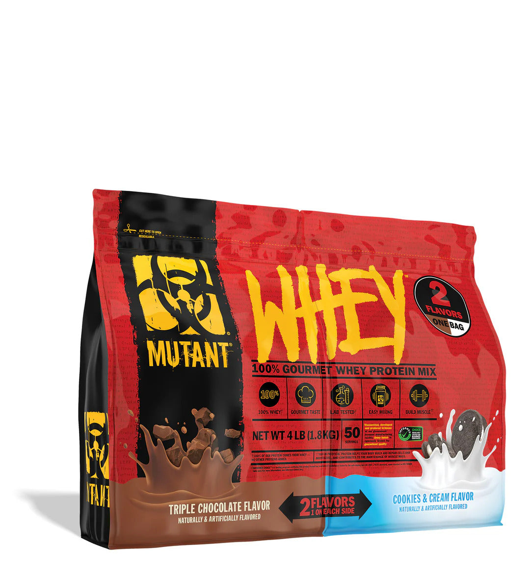 Mutant WHEY 4lb Dual Flavor - Whey Protein Mix 2 kg - 50 servis - Galeri
