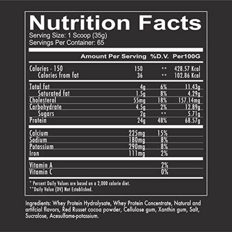 Redcon1 Ration Whey Protein Chocolate 2.27Kg - Galeri