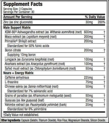 MuscleTech Performance Series Test HD Thermo Testosterone Booster 90 - Galeri