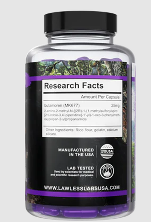 Lawless Labs Mk677 25Mg 45 Kapsül - Galeri