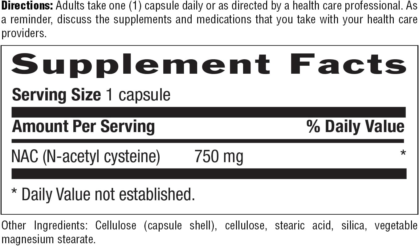 Country Life NAC N-Asetil Sistein 750 mg, 30 Vegan Kapsül - Galeri