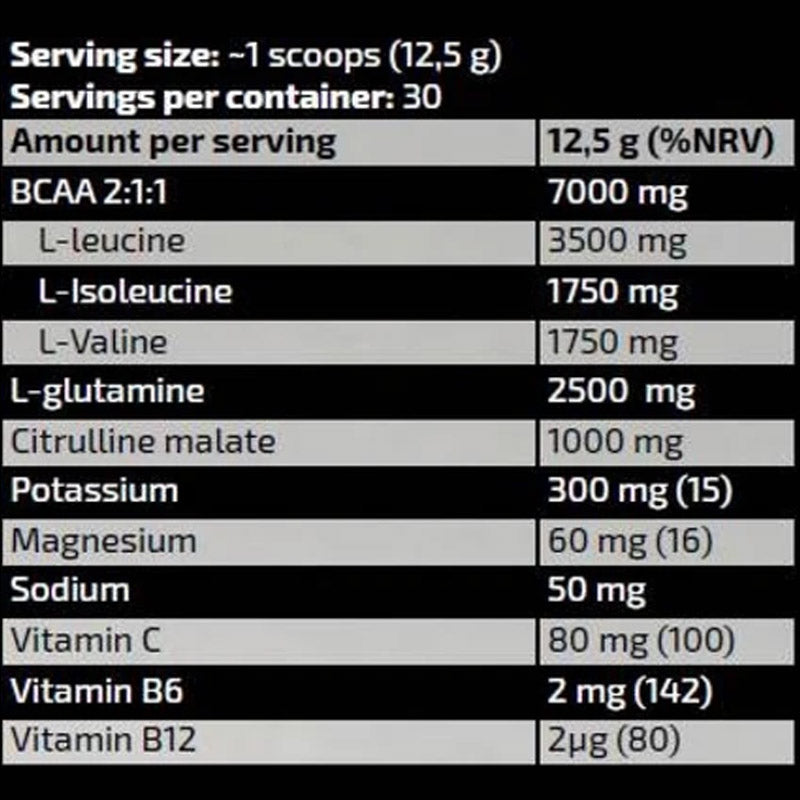 KEVİN LEVRONE GOLD BCAA GLUTAMİN 2:1:1 375 g - Galeri