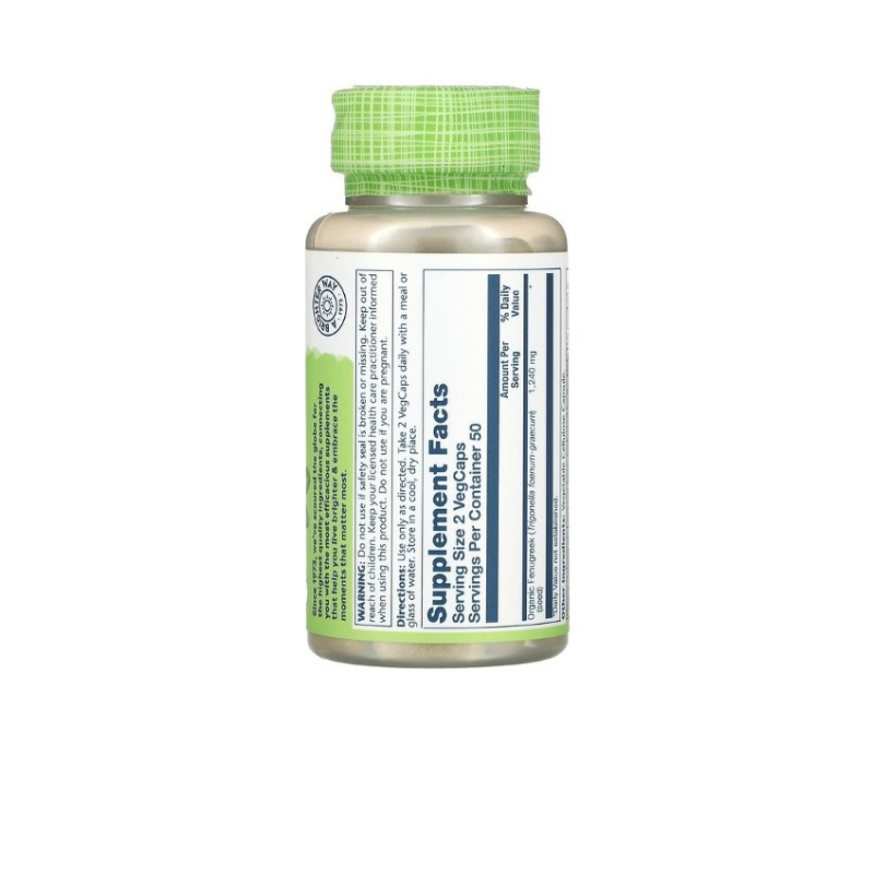 Solaray Fenugreek, 620 mg 100 Vegcaps - Galeri