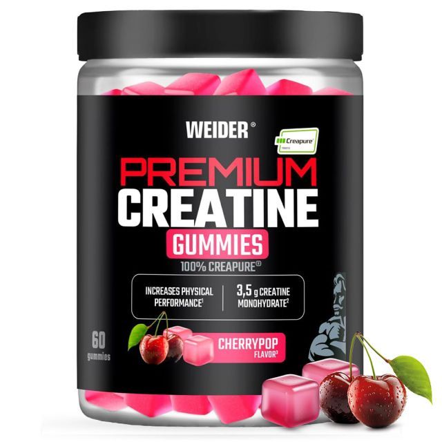 Weider %100 Creapure Creatine  60 Gummies