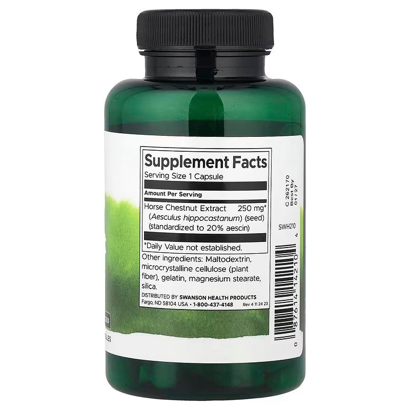 Swanson Horse Chestnut Extract At Kestanesi Özü 250 mg 120 Caps - Galeri