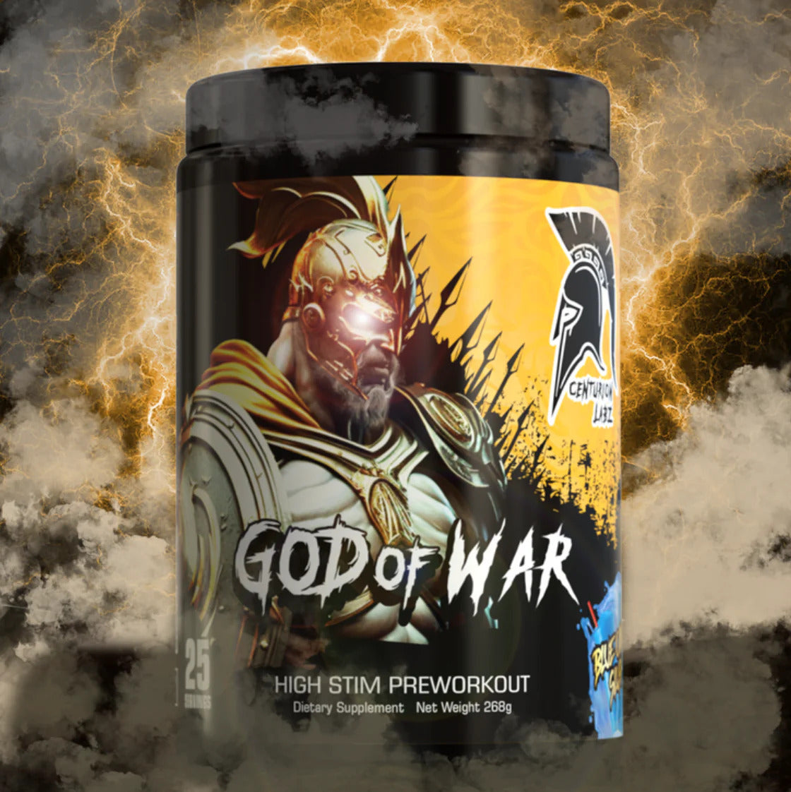 Centurion Labz God of War Pump Preworkout - Galeri