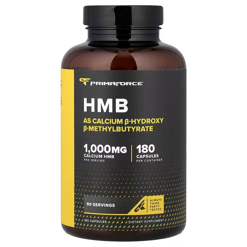 Primaforce HMB B-Hydroxy B-Methylbutyrate 1000 mg 180 Capsul