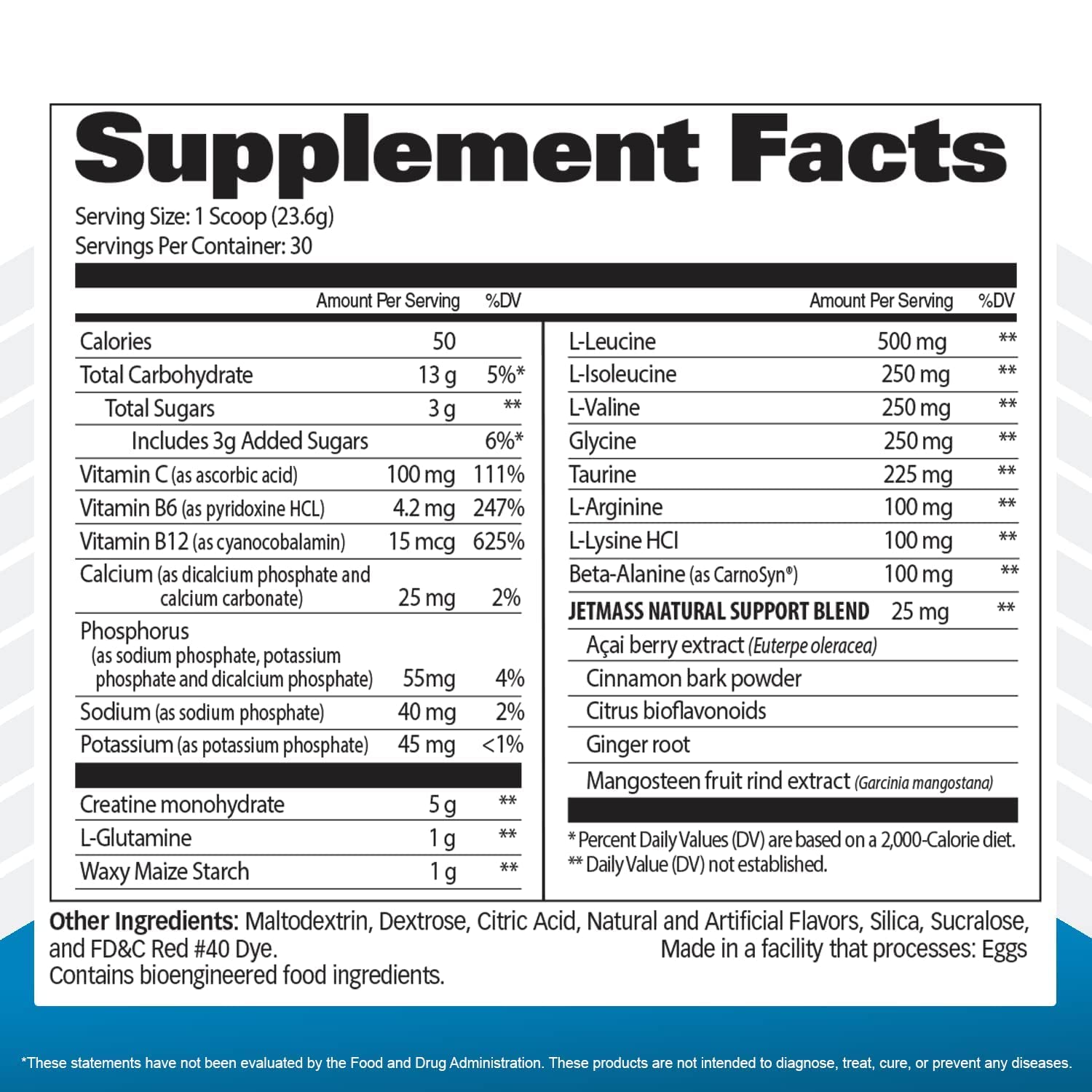 GAT JETMASS Creatine + Glutamine + Arginine + Eaa Amino Complex System 708 Gram - USA ABD MENŞEİ - Galeri