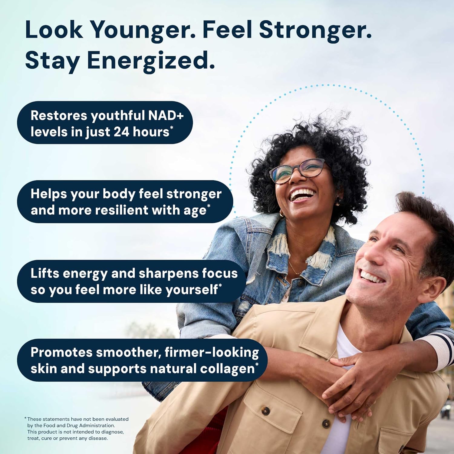 HPN NAD3 Clinical NAD+ Booster Cellular Health & Natural Energy 60 Caps - Galeri