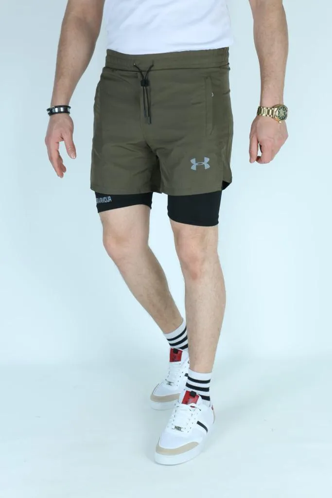 HAKİ TAYTLI ŞORT ( 5 ADET SERİLİ S--M-L-XL-2XL)