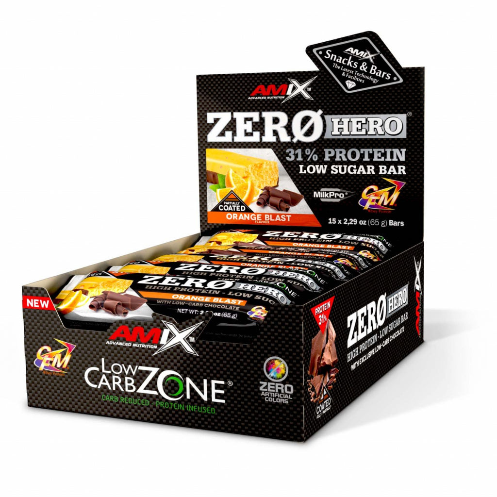 Amix Zero Hero 31% Protein Bar 15x65 gr - AROMA SORUNUZ !!! - Galeri
