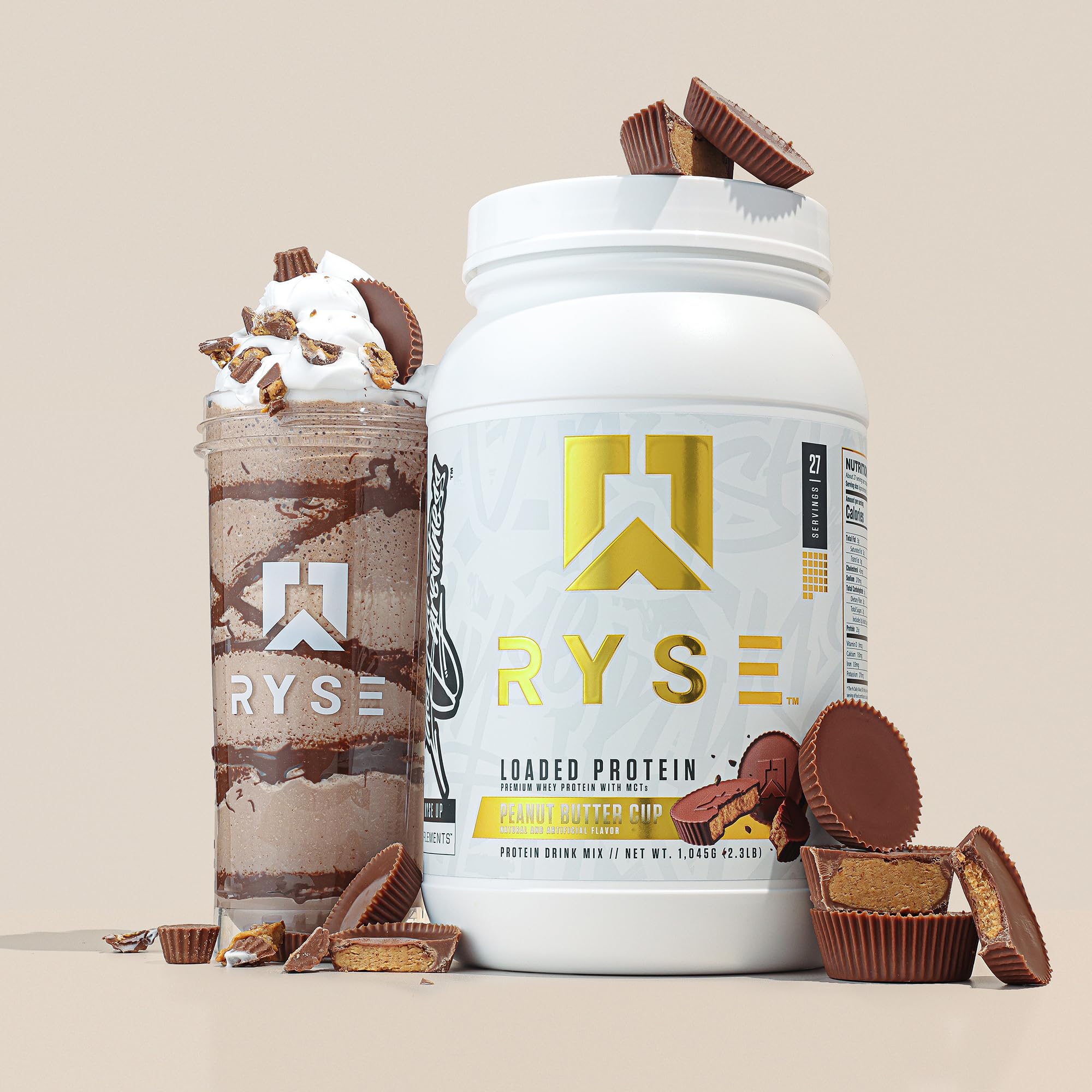 RYSE, Protein Loaded, Premium Whey Protein - Galeri