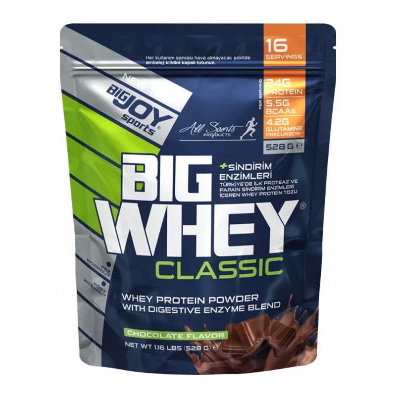 Big Joy Doypack Big Whey Classic Whey Protein 488 Gr - Galeri