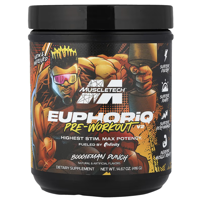 MuscleTech Euphorio PreWorkout Powder 350 Gram