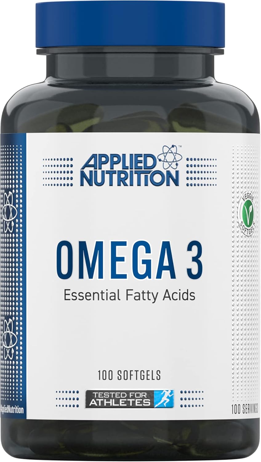 Applied Nutrition Omega 3(Balık yağı) DHA+EPA 100 Softgels - Galeri
