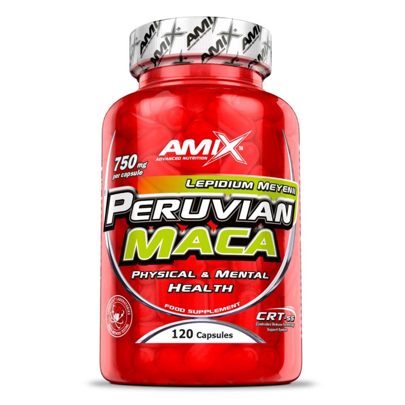 AMIX Peruvian Maca 750mg. / 120 Caps. - Galeri