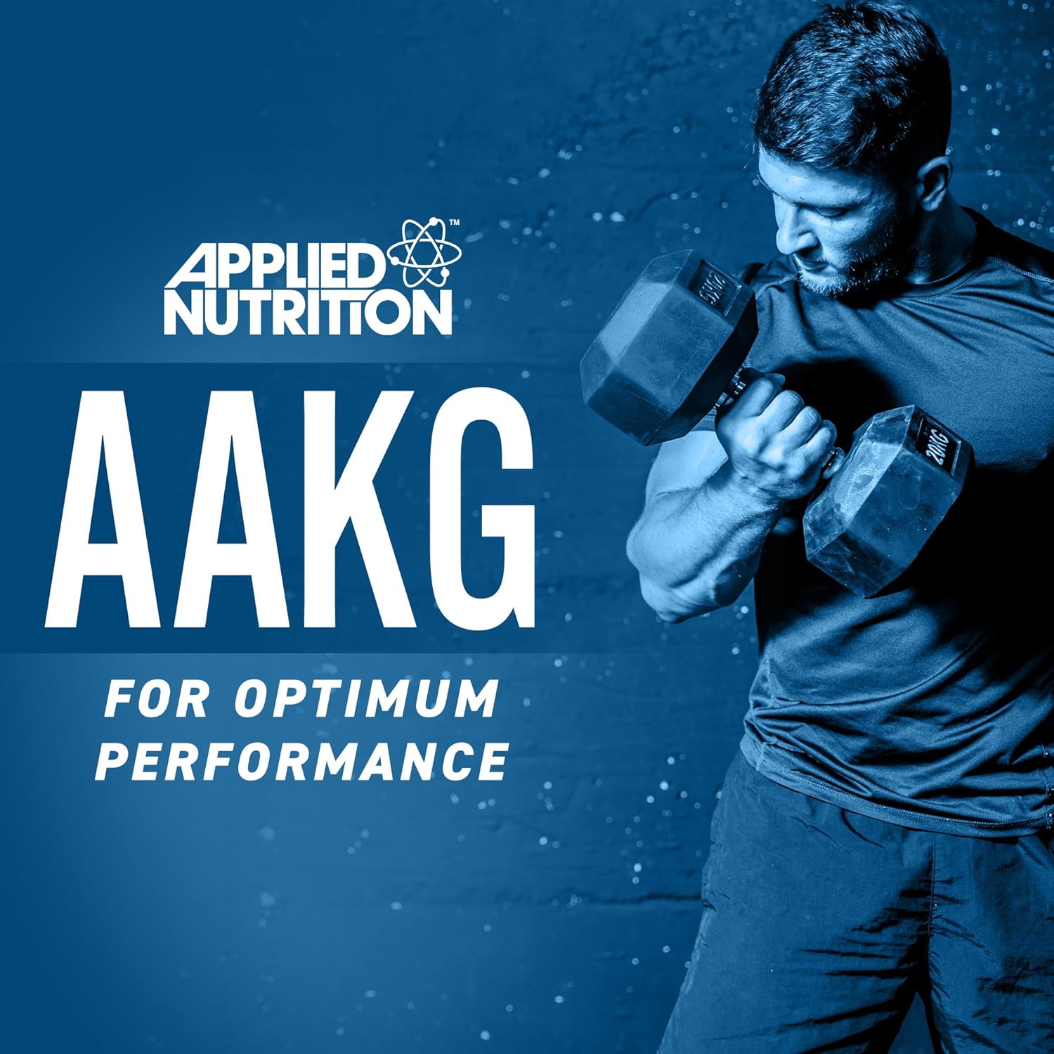 Applied Nutrition AAKG - L Arginine Alpha Ketoglutarate 3000mg Nitric Oxide Energy Boost Muscle Pump - Galeri