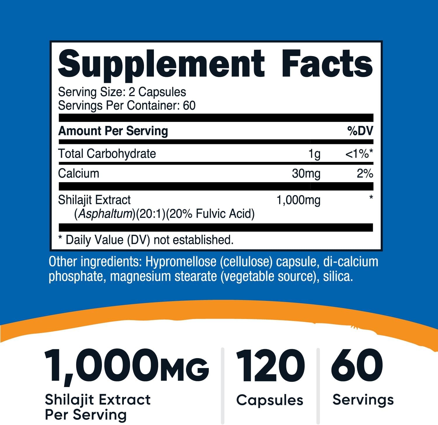 Nutricost Shilajit + İRON 120 Capsules - Galeri