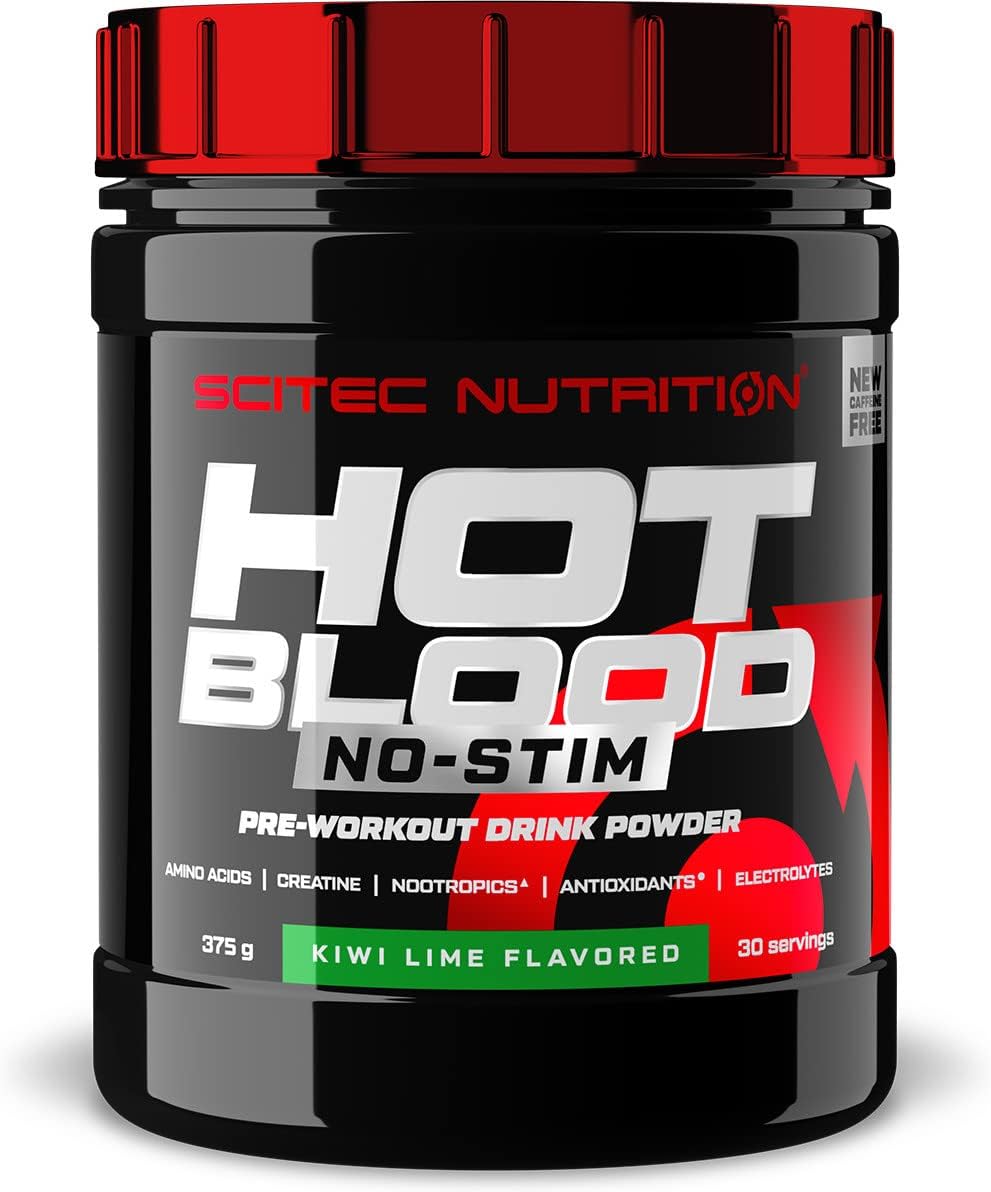 Scitec Hot Blood No-Stim Free(Caffein free) Preworkout (375 gr.) - Galeri