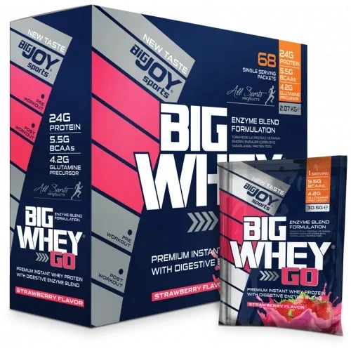 Big Joy Big Whey Go Protein 2070 Gr 68 Saşe - Galeri