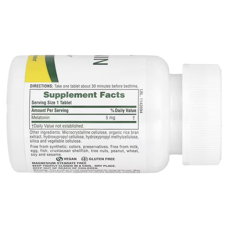 NaturesPlus Melatonin 5 mg 90 Tablet - Galeri