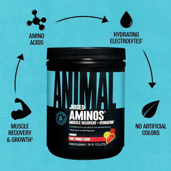 Universal Animal Juiced Amino Orange Juiced 377 gr - Galeri