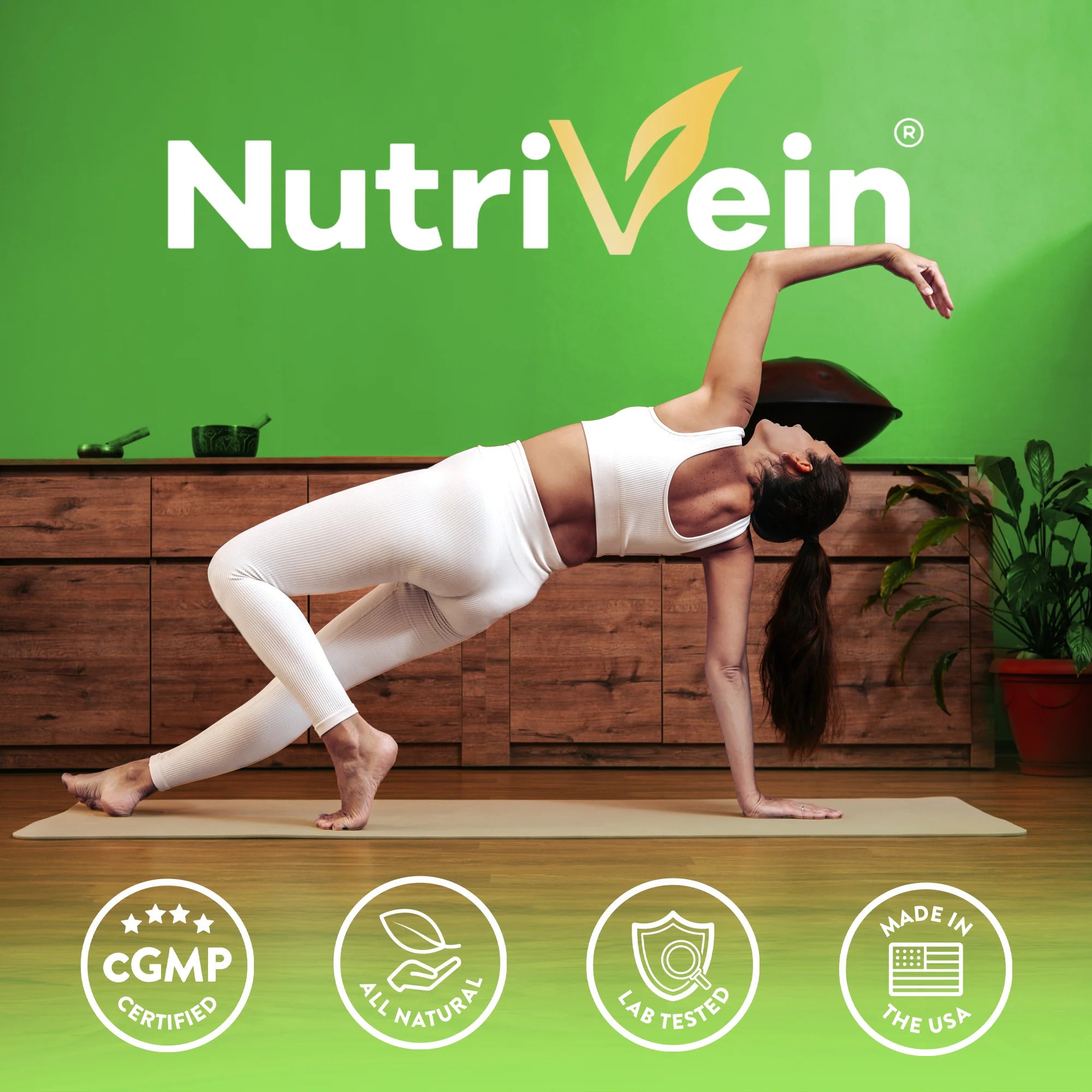 Nutrivein DIM Supplement 400mg Diindolylmethane Plus Bioperine - 120 Caps - Galeri