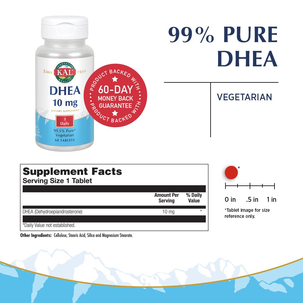 KAL DHEA 10 Mg 60 Tablet - Galeri
