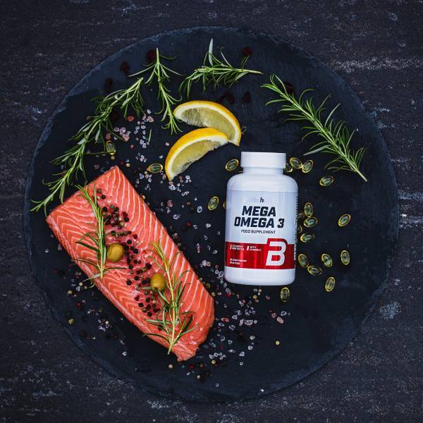 BiotechUsa Mega Omega 3 180 softgel capsules - Galeri