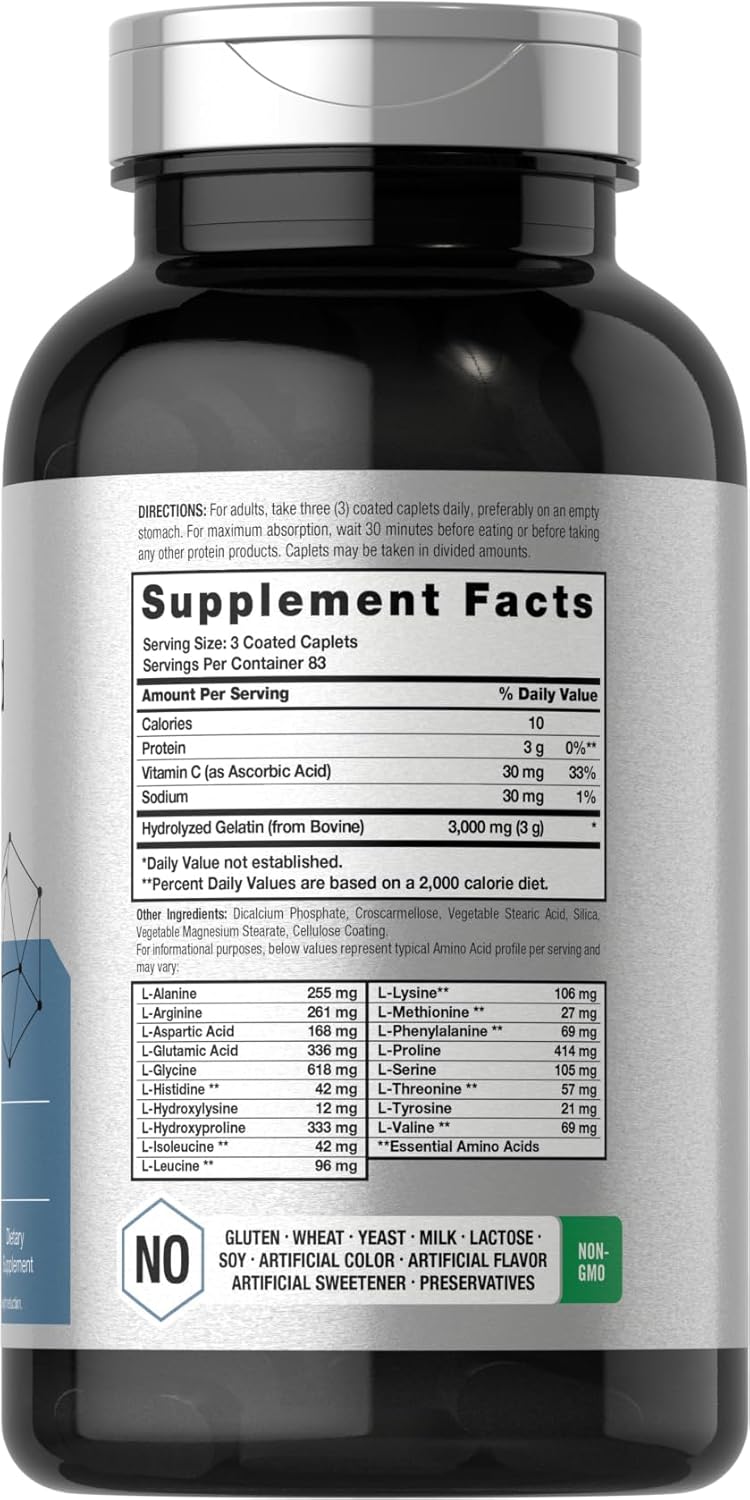 Horbaach Amino Acid Complex 3000mg 250 Caplet - Galeri