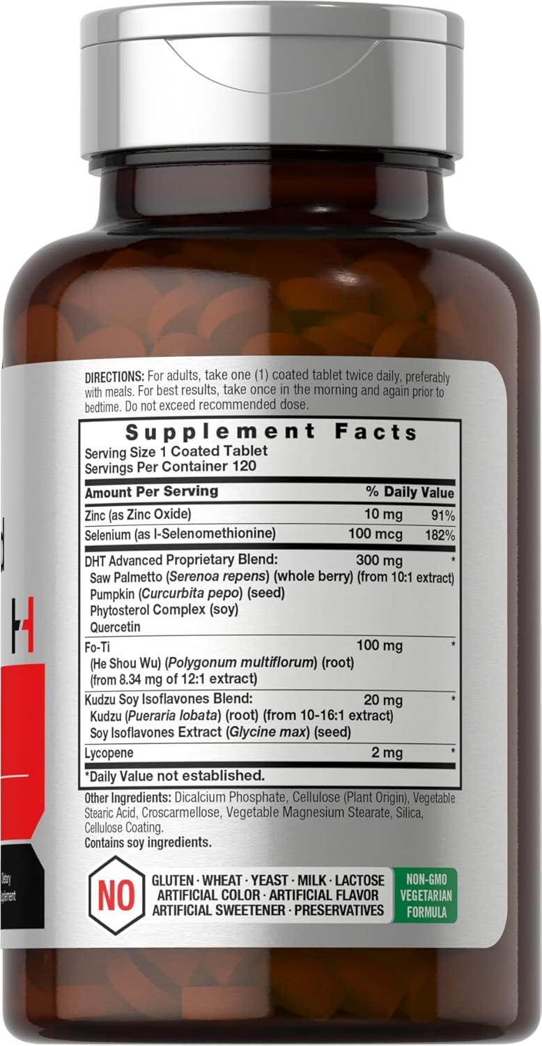 Horbäach DHT Advanced Hair Formul Saw Palmetto Kudzu and Fo-Ti 120 Tablet - Galeri