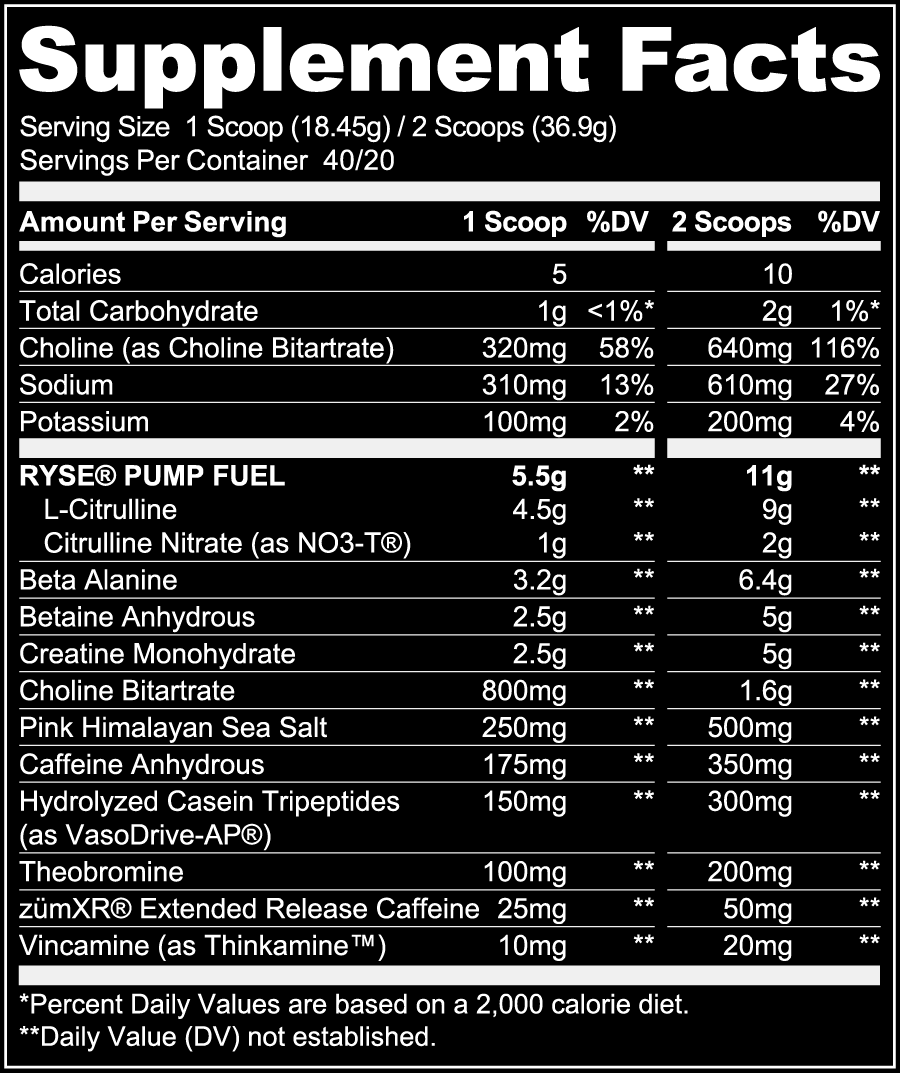RYSE, Godzilla, PreWorkout+Creatine 40 servis (USA MENŞEİ) - Galeri