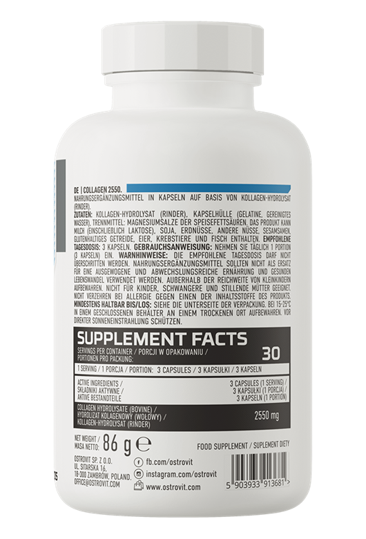 OstroVit Collagen 2550 mg 90 capsules - Galeri