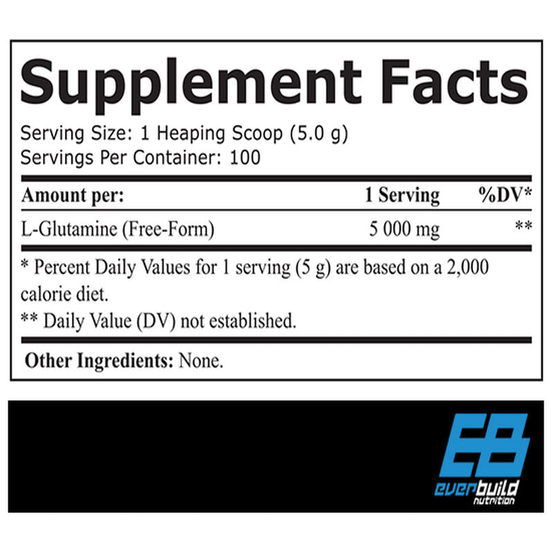 EVERBUİLD Glutamine 5000 / 500g. - 100 servis - Galeri