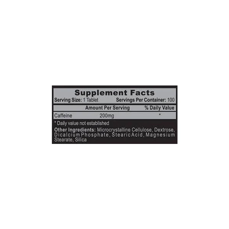 HiTech Caffeine Power 200mg 100 TABLET - Galeri
