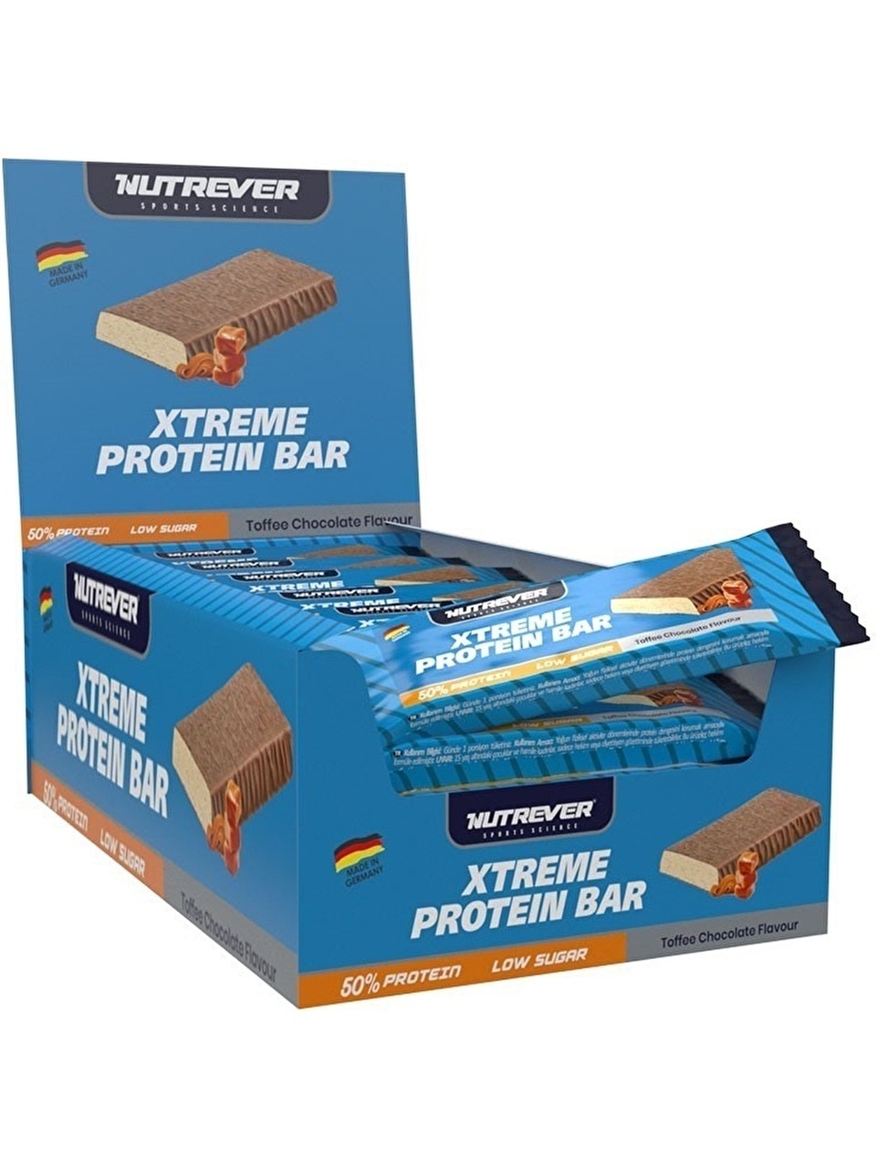 Nutrever Xtreme Protein Bar 50 Gr 24 Adet