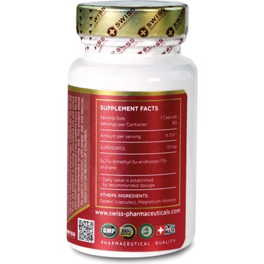 Swiss Pharma Superdrol 10 mg 80 Kapsül - Galeri