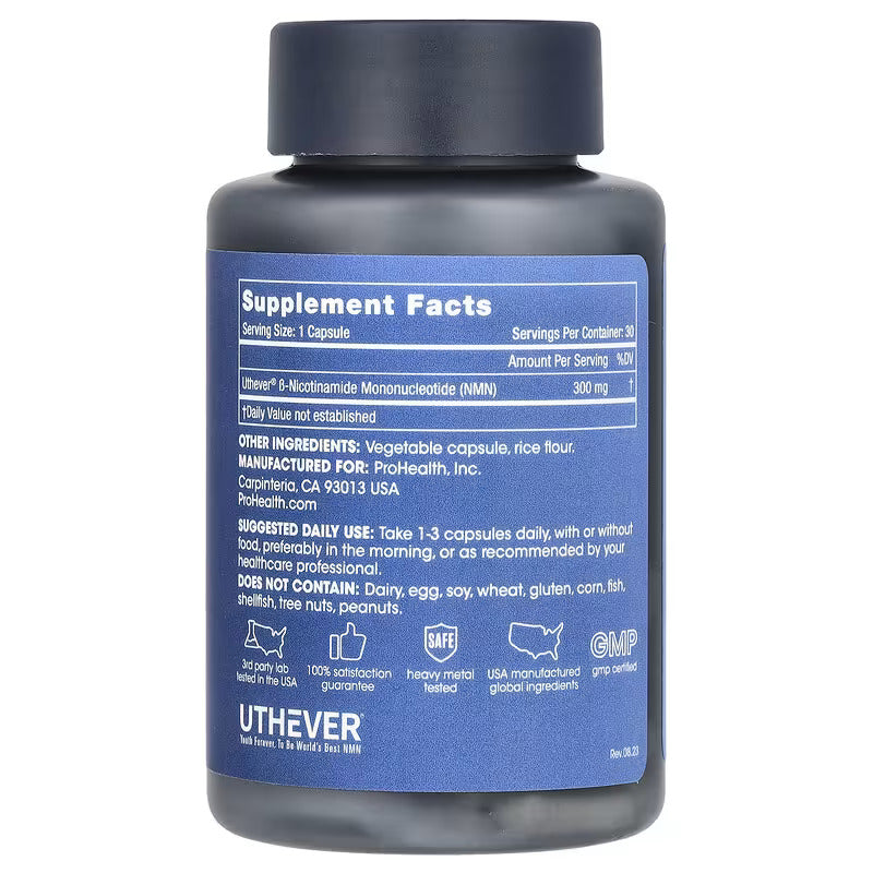 ProHealth Longevity NMN Nicotinamide Mononucleotide Pro Brain & Cognitive 300 mg 30 Caps - Galeri