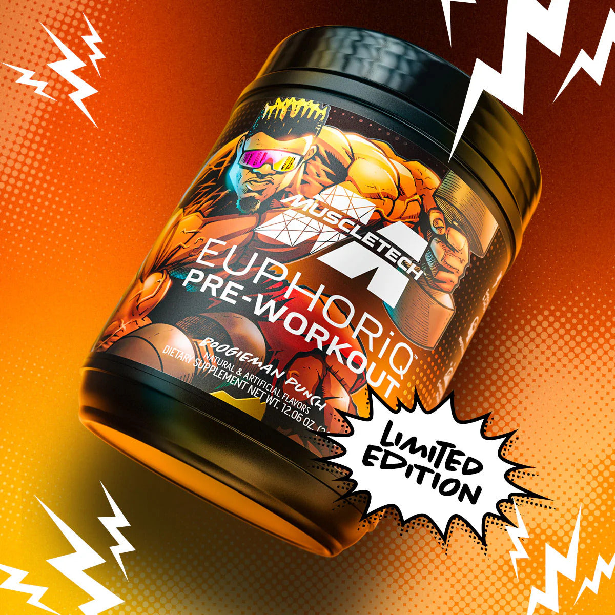 MuscleTech Euphorio PreWorkout Powder 350 Gram - Galeri