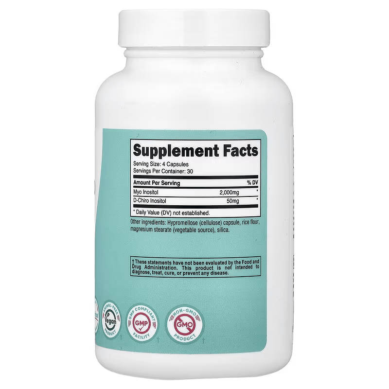 Nutricost Women Myo & D-Chiro Inositol hormone balance 120 Caps - Galeri