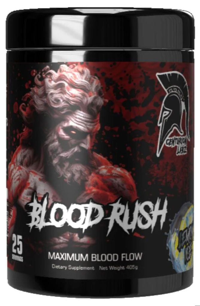 Centurion Labz Blood Rush Preworkout Citrulline Glycerol Akg Nitric Oxide - Amerikan Versiyon - Galeri