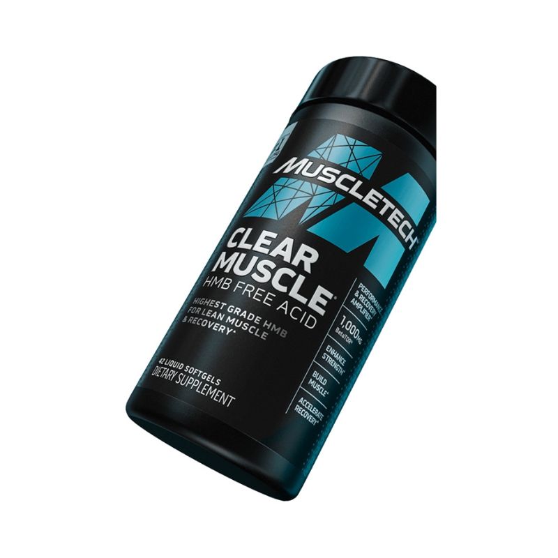 Muscletech, Clear Muscle, HMB Free Acid, 42 - Galeri