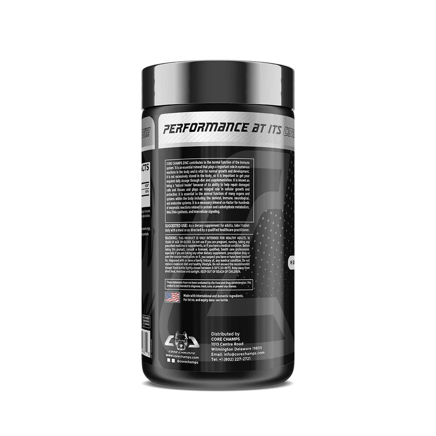 Core Champs Zinc Çinko 50 MG 120 Tablet - By Kai Greene - Galeri