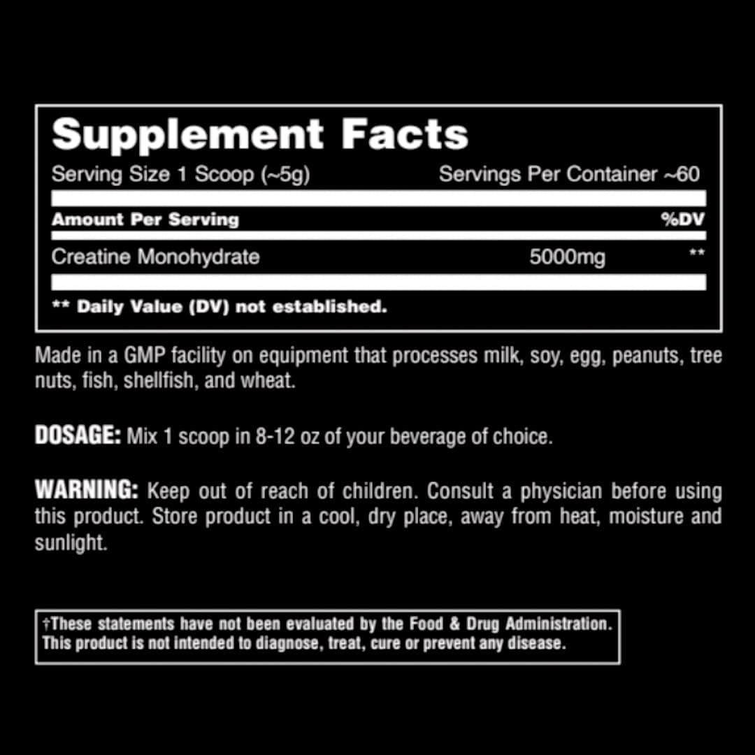 Universal Animal Creatine Monohydrate 300gr - Galeri