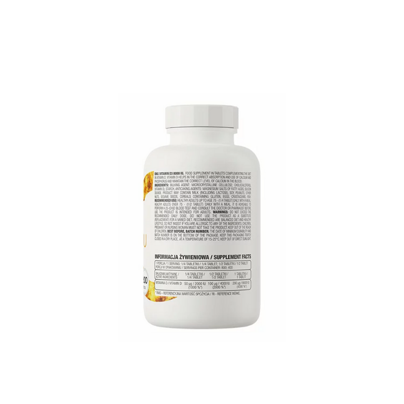 Ostrovit Vitamin D3 8000 IU 200 Tablet - Galeri