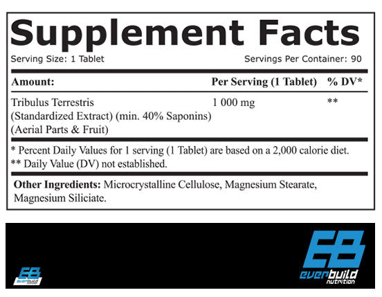 EVERBUİLD Tribulus 1000 / 90 Tabs - Galeri