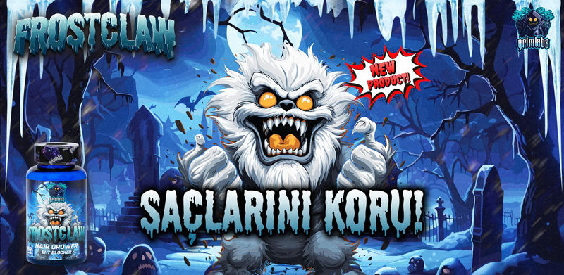 Grimlabs FROSTCLAW HAİR GROWER DHT BLOCKER - Galeri