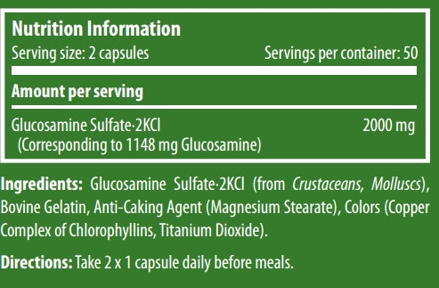 Scitec Nutrition Mega Glucosamine (Glukozamin) 100 caps - Galeri