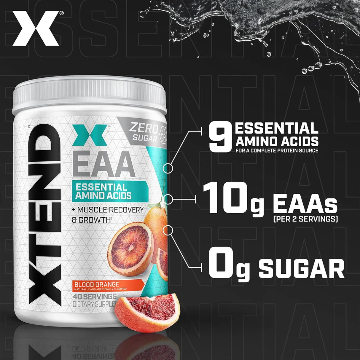 XTEND EAA + BCAA  Essential Amino Acids Powder 40 SERVİS - Galeri
