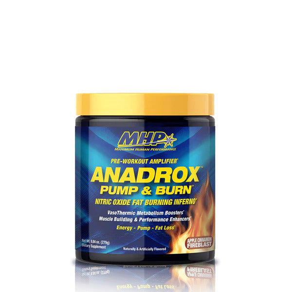 MHP Anadrox Pump Preworkout &Fat burner(Arginine+Nac+Nadh+Citrulline malate+Green Tea+Guarana+) - Galeri